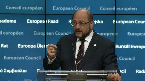 Schulz "w imieniu PE" wzywa polski rząd. Reakcja Szydło? "Niezbyt entuzjastyczna"