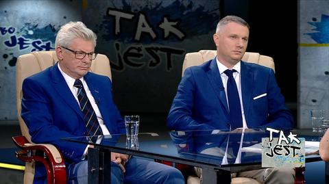 Andrzej Celiński i Przemysław Wipler  w Tak Jest
