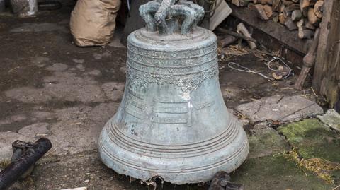 Barokowy dzwon przez lata był ukryty w stodole