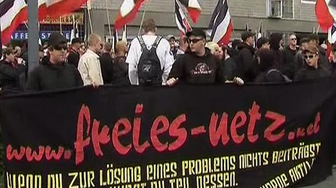Demonstracja neonazistów w Niemczech