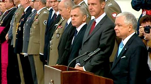 Prezydent podczas obchodów święta Wojska Polskiego