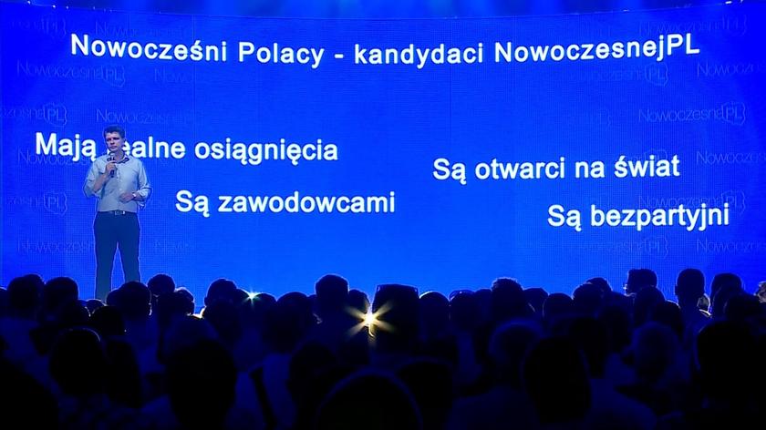 Ryszard Petru na kongresie NowoczesnejPL