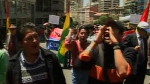 Protesty studenckie w Boliwii