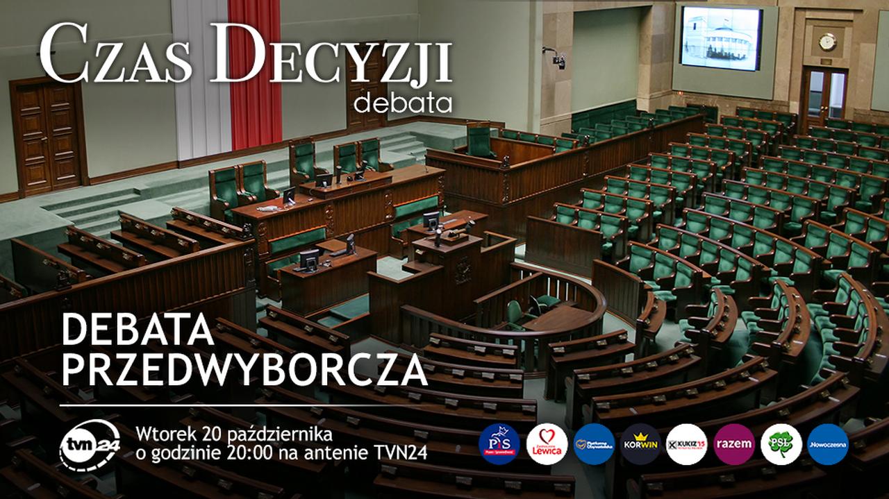 Debata Przedwyborcza W TVN24. Debata 20 Października - TVN24