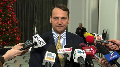 Sikorski: apeluję do pana Piotra Dudy, żeby się ze swoich słów wycofał