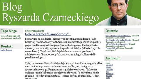 Czarnecki: 3:0 w meczu PiS - Samoobrona