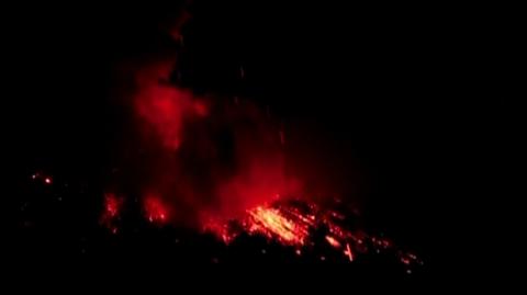 Erupcja wulkanu w Ekwadorze zmusiła setki ludzi do ucieczki