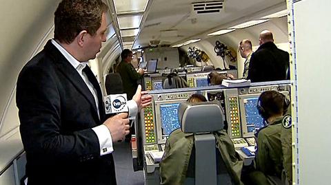 Na pokładzie samolotu AWACS