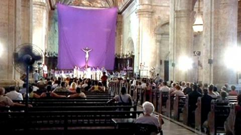 Katolicy na Kubie mogli iść do kościoła