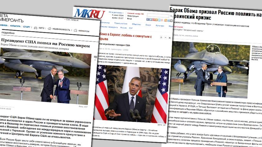 04.06.2014 | Ostre przesłanie dla Putina w wystąpieniu Obamy. W Brukseli zaczyna się szczyt G7