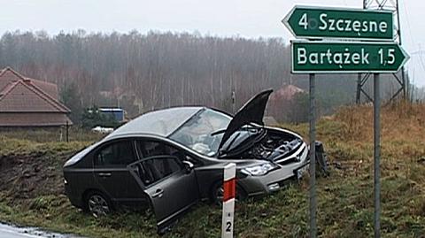 Wypadek na drodze z Olsztyna. 2 os. nie żyją