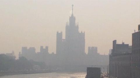 Smog truje 10 milionów mieszkańców Moskwy