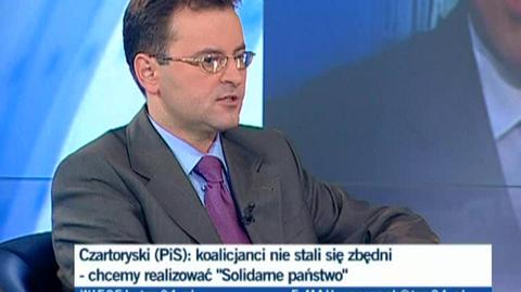 Czartoryski (PiS): Seksafera, to nie sprawa jednego posła