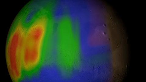 W atmosferze Marsa znajduje się metan, być może produkowany przez żywe organizmy