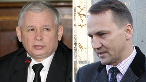 Radosław Sikorski odpiera zarzuty Jarosława Kaczyńskiego
