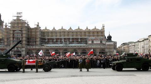 Tłumy na krakowskim rynku