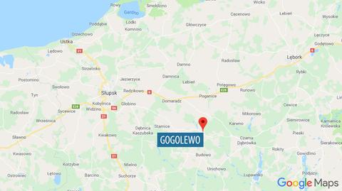Nadpalone ciało znaleziono w Gogolewie na Kaszubach