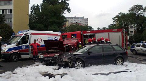 W wypadku zginął kierowca skody 