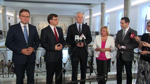 Ziobro i Gowin łączą siły w Sejmie. Nie skorzystają z zaproszenia Kaczyńskiego