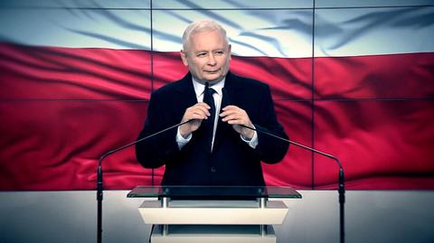 Jarosław Kaczyński nie był zadowolony z wymiarów zwycięstwa w wyborach