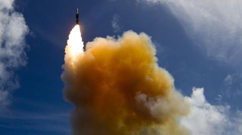 Test rakiety systemu Aegis z 2014 roku