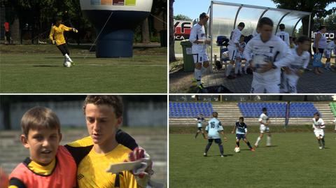 Młodzi piłkarze z Rosji i Polski walczą w Świdnicy