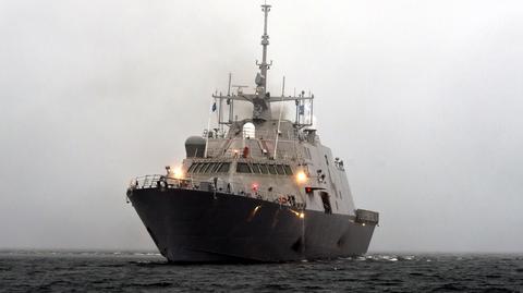 Próby morskie USS Fort Worth