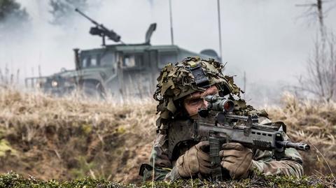 Ćwiczenia snajperów armii państw NATO w Bawarii