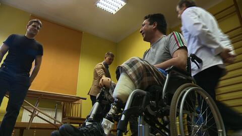 19.03.2014 | Łódź: komendant afgańskiej policji dostał protezy