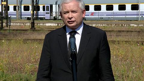 Kaczyński: dlaczego po polskich torach nie mogą jeździć polskie pociągi?