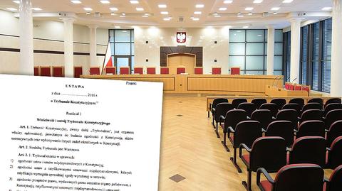 Sejm przyjął ustawę o Trybunale Konstytucyjnym