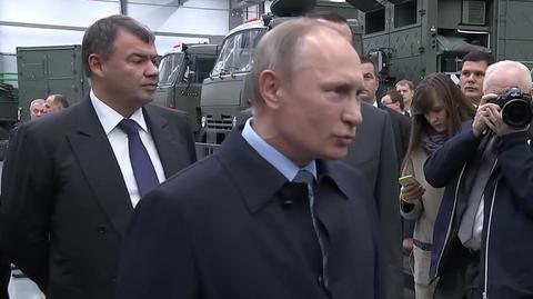 Władimir Putin w Iżewsku