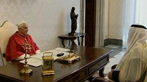 Papież Benedykt XVI przyjął na audiencji króla Arabii Saudyjskiej.