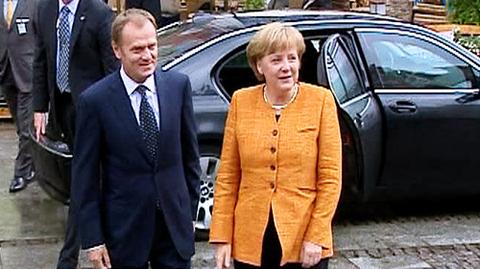 Kanclerz Niemiec przyjechała do Gdańska na kilka godzin