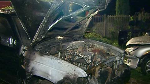 W Kaliszu spłonęło osiem aut