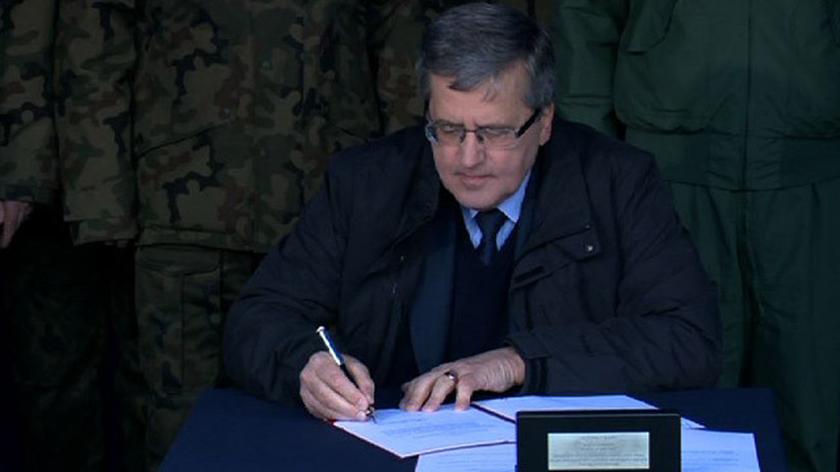 Prezydent podpisał nowelizację ustawy o modernizacji technicznej i finansowaniu sił zbrojnych