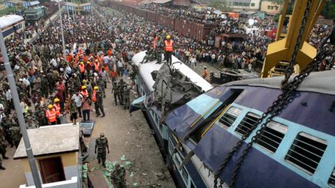 Katastrofa na stacji Sainthia w Indiach