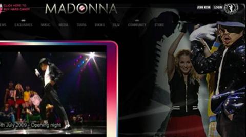 Madonna wystąpiła w towarzystwie tancerza przebranego za Michaela Jacksona