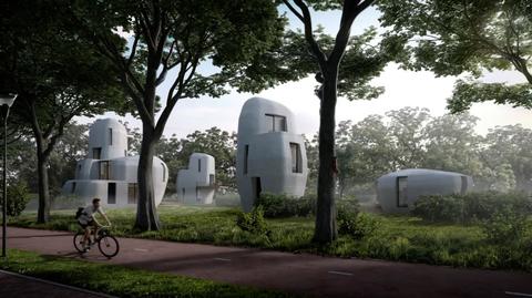 W Holandii zaczynają drukować domy z betonu