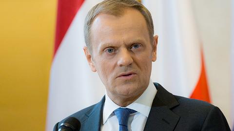 Tusk o liście Gowina