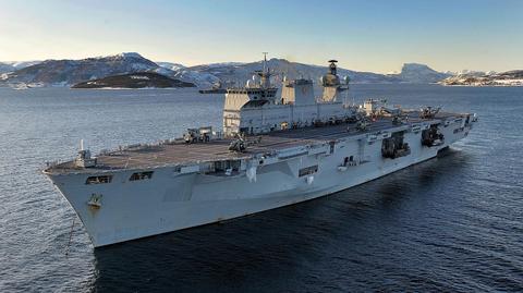 HMS Ocean zostanie wycofany ze służby w 2018 roku