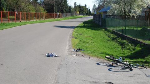 11-letni rowerzysta został potrącony
