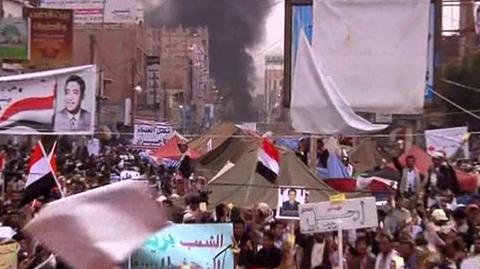 Jemeńskie służby bezpieczeństwa ostrzelały tłum
