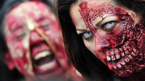 Marsz zombi w Meksyku
