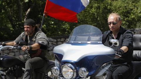 "Nocne Wilki" to klub motocyklowy, którego przywódca głosi patriotyczne hasła i przyjaźni się z Władimirem Putinem