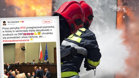 Sejm przyjął poprawkę do nowelizacji ustawy o ochronie przeciwpożarowej