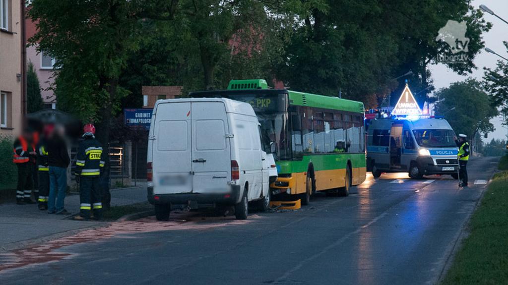 Autobus jechał do Poznania