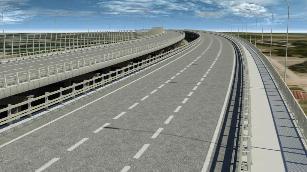 Estakada ma długośc ponad pół kilometra