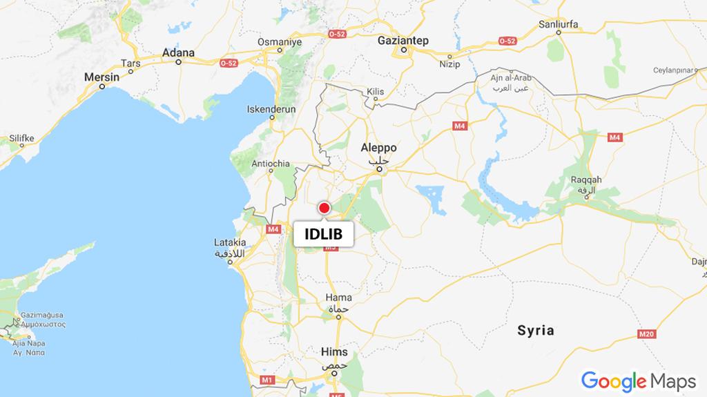 Idlib na północy Syrii