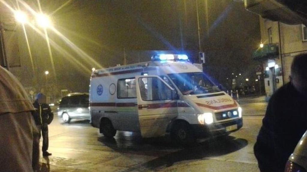 Na miejsce przyjechała karetka pogotowia